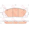 Image de Kit De Plaquettes De Frein, Frein À Disque Cotec Gdb3429 Trw Trw Gdb3429 Lexus;Toyota
