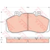 Image de Kit De Plaquettes De Frein, Frein À Disque Gdb1695 Trw Trw Gdb1695 Mercedes-Benz