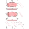 Image de Kit De Plaquettes De Frein, Frein À Disque Gdb3431 Trw Trw Gdb3431 Hyundai