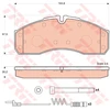 Image de Kit De Plaquettes De Frein, Frein À Disque Gdb1694 Trw Trw Gdb1694 Mercedes-Benz
