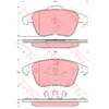 Image de Kit De Plaquettes De Frein, Frein À Disque Cotec Gdb1691 Trw Trw Gdb1691 Citroen;Ds;Peugeot