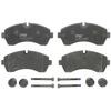 Image de Kit De Plaquettes De Frein, Frein À Disque Cotec Gdb1696 Trw Trw Gdb1696 Mercedes-Benz;Volkswagen