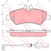 Image de Kit De Plaquettes De Frein, Frein À Disque Cotec Gdb1697 Trw Trw Gdb1697 Mercedes-Benz;Volkswagen