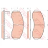 Image de Kit De Plaquettes De Frein, Frein À Disque Cotec Gdb3434 Trw Trw Gdb3434 Kia