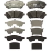 Image de Kit De Plaquettes De Frein, Frein À Disque Cotec Gdb3437 Trw Trw Gdb3437 Daihatsu;Ford;Mazda;Subaru;Suzuki