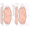 Image de Kit De Plaquettes De Frein, Frein À Disque Gdb3439 Trw Trw Gdb3439 Nissan