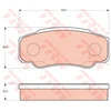 Image de Kit De Plaquettes De Frein, Frein À Disque Cotec Gdb3441 Trw Trw Gdb3441 Nissan