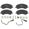 Image de Kit De Plaquettes De Frein, Frein À Disque Cotec Gdb1724 Trw Trw Gdb1724 Ford;Volkswagen
