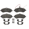 Image de Kit De Plaquettes De Frein, Frein À Disque Cotec Gdb1718 Trw Trw Gdb1718 Citroen;Fiat;Peugeot;Toyota