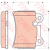 Image de Kit De Plaquettes De Frein, Frein À Disque Cotec Gdb1722 Trw Trw Gdb1722 Volkswagen