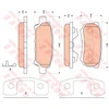 Image de Kit De Plaquettes De Frein, Frein À Disque Gdb4143 Trw Trw Gdb4143 Chrysler;Dodge;Jeep