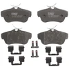 Image de Kit De Plaquettes De Frein, Frein À Disque Cotec Gdb1740 Trw Trw Gdb1740 Citroen;Fiat;Peugeot;Toyota