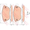 Image de Kit De Plaquettes De Frein, Frein À Disque Cotec Gdb1750 Trw Trw Gdb1750 Abarth;Fiat
