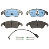 Image de Kit De Plaquettes De Frein, Frein À Disque Cotec Gdb1768 Trw Trw Gdb1768 Audi