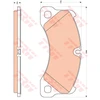 Image de Kit De Plaquettes De Frein, Frein À Disque Cotec Gdb1774 Trw Trw Gdb1774 Audi;Bentley;Porsche;Volkswagen