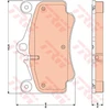 Image de Kit De Plaquettes De Frein, Frein À Disque Gdb1778 Trw Trw Gdb1778 Porsche