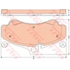 Image de Kit De Plaquettes De Frein, Frein À Disque Gdb1779 Trw Trw Gdb1779 Porsche