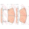 Image de Kit De Plaquettes De Frein, Frein À Disque Gdb3478 Trw Trw Gdb3478 Honda