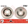 Image de Disque De Frein Trw Df4818s Audi