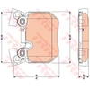 Image de Kit De Plaquettes De Frein, Frein À Disque Gdb1795 Trw Trw Gdb1795 Bmw