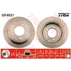 Image de Disque De Frein Trw Df4931 Chrysler;Dodge;Jeep