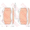 Image de Kit De Plaquettes De Frein, Frein À Disque Gdb1812 Trw Trw Gdb1812 Abarth;Alfa Romeo