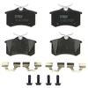 Image de Kit De Plaquettes De Frein, Frein À Disque Cotec Gdb1813 Trw Trw Gdb1813 Citroen;Peugeot