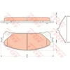 Image de Kit De Plaquettes De Frein, Frein À Disque Cotec Gdb3484 Trw Trw Gdb3484 Lexus;Toyota