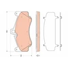 Image de Kit De Plaquettes De Frein, Frein À Disque Gdb1817 Trw Trw Gdb1817 Porsche