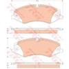 Image de Kit De Plaquettes De Frein, Frein À Disque Cotec Gdb1825 Trw Trw Gdb1825 Land Rover