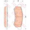 Image de Kit De Plaquettes De Frein, Frein À Disque Cotec Gdb4178 Trw Trw Gdb4178 Chevrolet;Daewoo