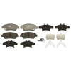 Image de Kit De Plaquettes De Frein, Frein À Disque Cotec Gdb3493 Trw Trw Gdb3493 Honda