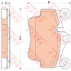 Image de Kit De Plaquettes De Frein, Frein À Disque Cotec Gdb1836 Trw Trw Gdb1836 Porsche