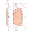 Image de Kit De Plaquettes De Frein, Frein À Disque Cotec Gdb1849 Trw Trw Gdb1849 Porsche