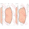 Image de Kit De Plaquettes De Frein, Frein À Disque Cotec Gdb1855 Trw Trw Gdb1855 Alfa Romeo;Fiat;Lancia