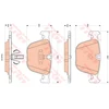 Image de Kit De Plaquettes De Frein, Frein À Disque Cotec Gdb1857 Trw Trw Gdb1857 Bmw