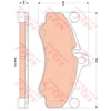 Image de Kit De Plaquettes De Frein, Frein À Disque Gdb1862 Trw Trw Gdb1862 Porsche