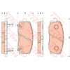 Image de Kit De Plaquettes De Frein, Frein À Disque Cotec Gdb3510 Trw Trw Gdb3510 Hyundai