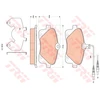 Image de Kit De Plaquettes De Frein, Frein À Disque Gdb1895 Trw Trw Gdb1895 Peugeot