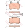 Image de Kit De Plaquettes De Frein, Frein À Disque Cotec Gdb1904 Trw Trw Gdb1904 Alfa Romeo