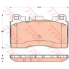 Image de Kit De Plaquettes De Frein, Frein À Disque Gdb1906 Trw Trw Gdb1906 Mercedes-Benz