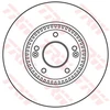 Image de Disque De Frein Trw Df6108s Hyundai;Kia