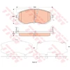Image de Kit De Plaquettes De Frein, Frein À Disque Cotec Gdb3519 Trw Trw Gdb3519 Subaru;Toyota