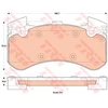 Image de Kit De Plaquettes De Frein, Frein À Disque Gdb1911 Trw Trw Gdb1911 Audi