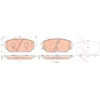 Image de Kit De Plaquettes De Frein, Frein À Disque Gdb3527 Trw Trw Gdb3527 Hyundai