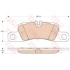 Image de Kit De Plaquettes De Frein, Frein À Disque Cotec Gdb1962 Trw Trw Gdb1962 Porsche