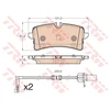 Image de Kit De Plaquettes De Frein, Frein À Disque Gdb1975 Trw Trw Gdb1975 Audi