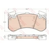 Image de Kit De Plaquettes De Frein, Frein À Disque Gdb1976 Trw Trw Gdb1976 Audi