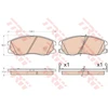 Image de Kit De Plaquettes De Frein, Frein À Disque Gdb1978 Trw Trw Gdb1978 Chevrolet;Opel;Vauxhall