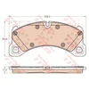 Image de Kit De Plaquettes De Frein, Frein À Disque Cotec Gdb2004 Trw Trw Gdb2004 Porsche
